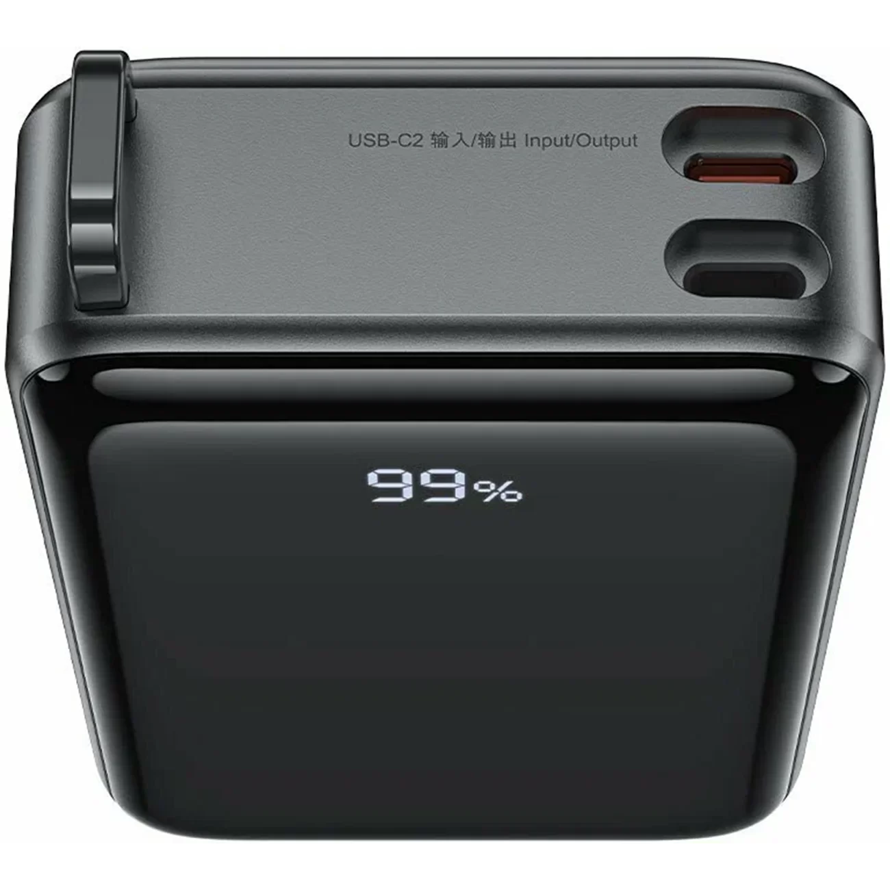 Портативный аккумулятор ACEFAST M4, 20000 мА·ч, 2×USB-C + USB-A, быстрая зарядка, чёрный