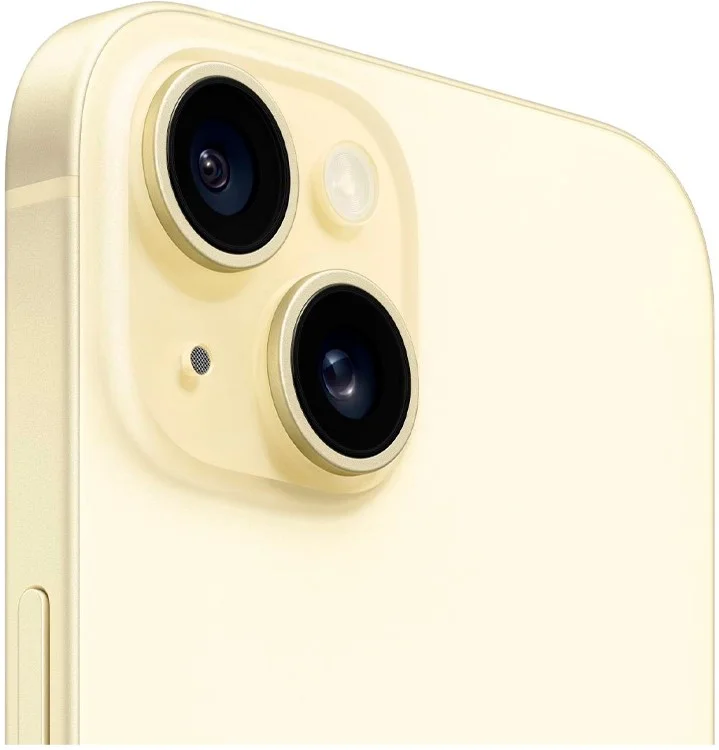 Смартфон Apple iPhone 15, Dual eSIM, 512 ГБ, желтый