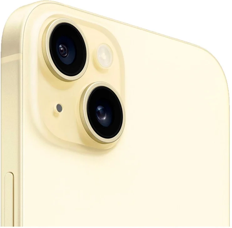 Смартфон Apple iPhone 15 Plus, Dual nano SIM, 512 ГБ, желтый