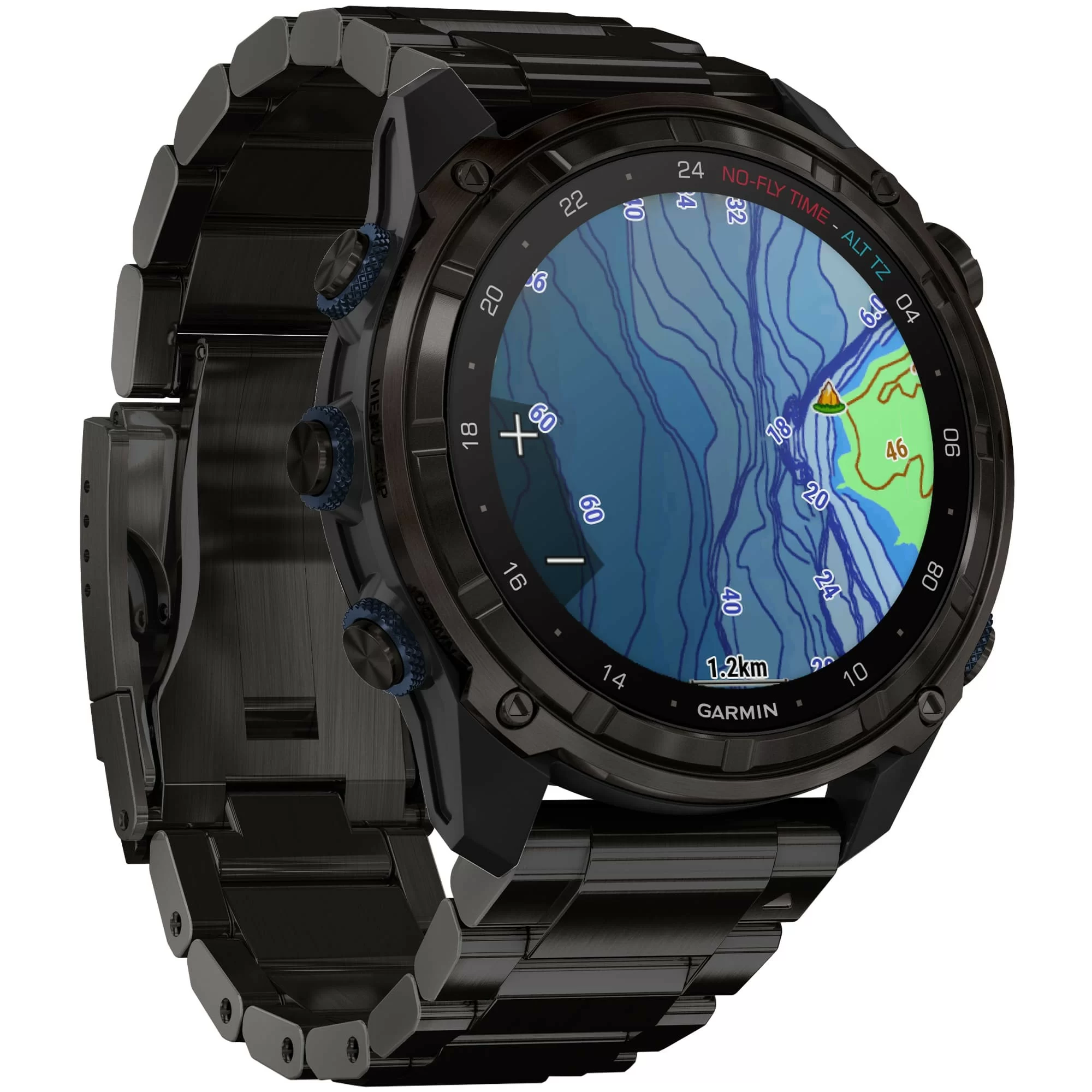 Дайвинг-компьютер Garmin Descent Mk3i, 51 мм (Carbon Gray DLC Titanium / титановый корпус, цвет графит, DLC Titanium Band / титановый браслет)