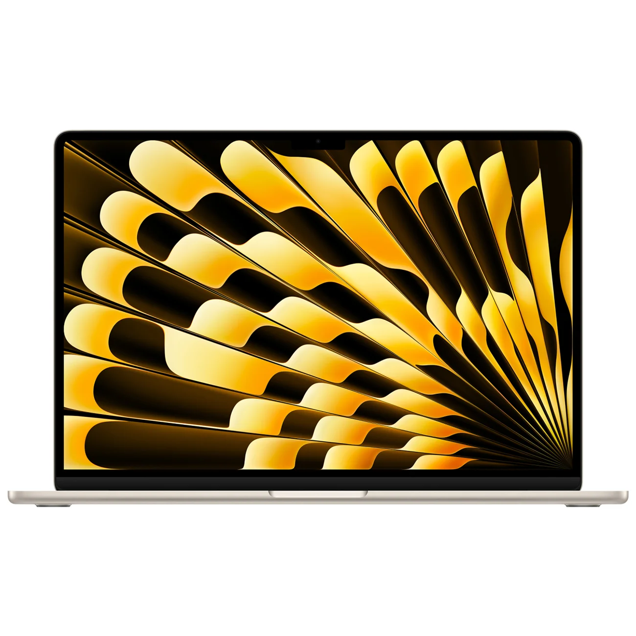 Ноутбук Apple MacBook Air 15" 2025, MW1J3, (M4, RAM 16 ГБ, SSD 256 ГБ), Звёздный свет
