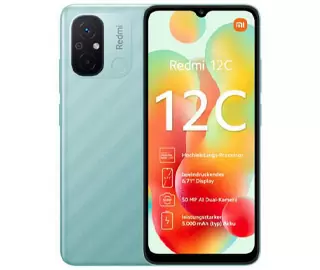 Смартфон Xiaomi Redmi 12C, 3/64 ГБ, мятный