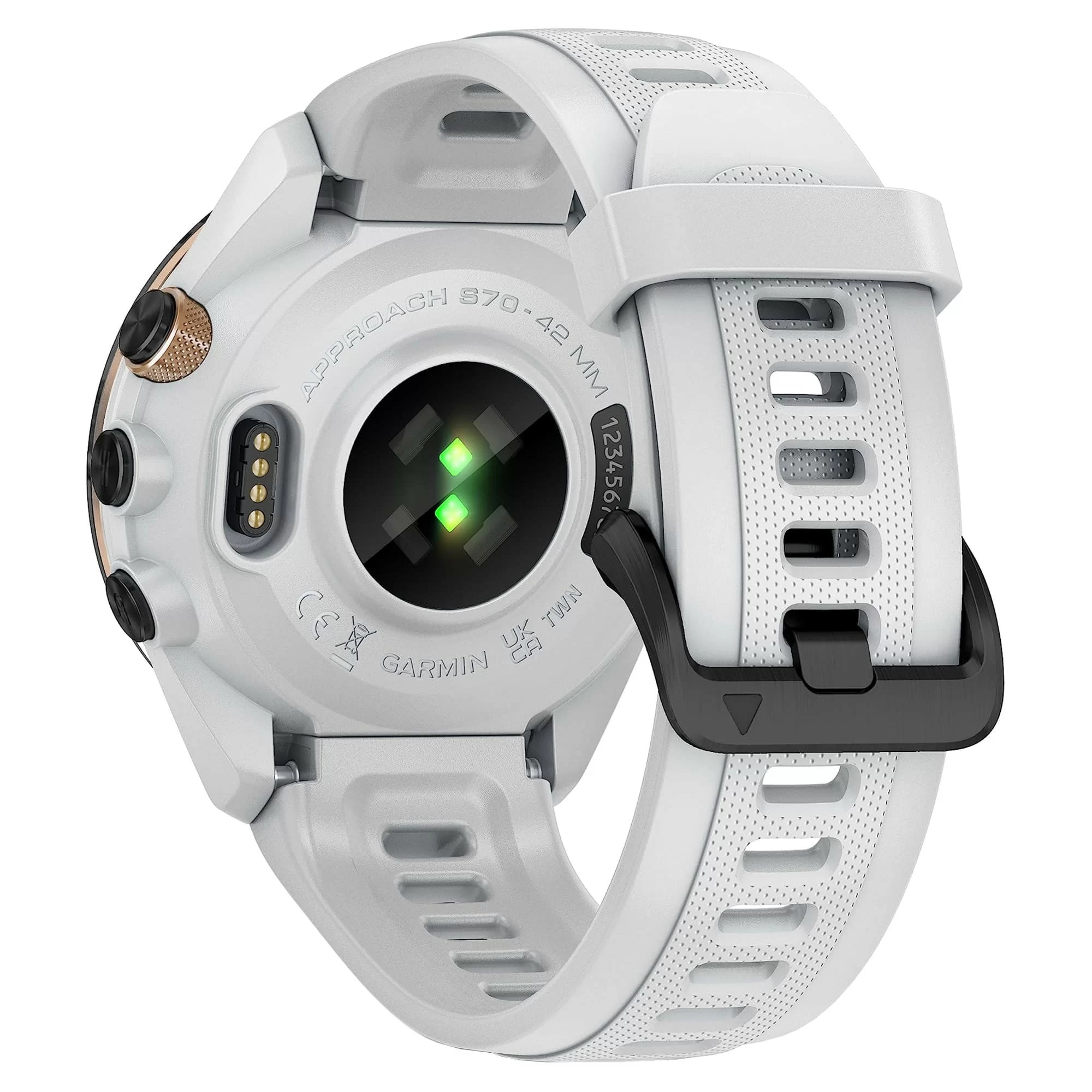 Спортивные часы Garmin Approach S70, 42 мм, White (Белый)