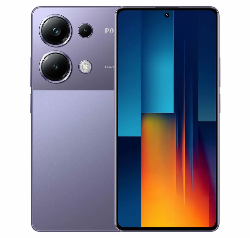 Смартфон Xiaomi POCO M6 Pro, 8/256 ГБ, фиолетовый