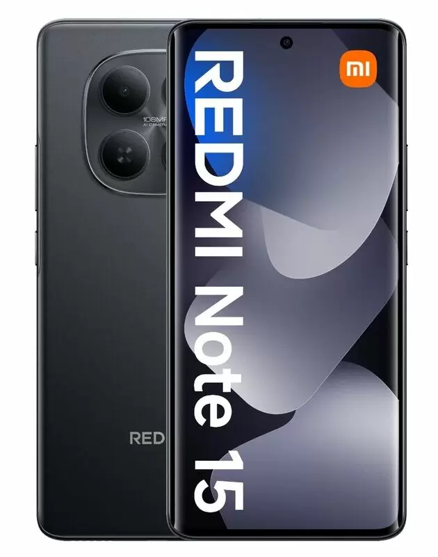 Смартфон Xiaomi Redmi Note 15 4G, 8/128 ГБ, Black (чёрный)