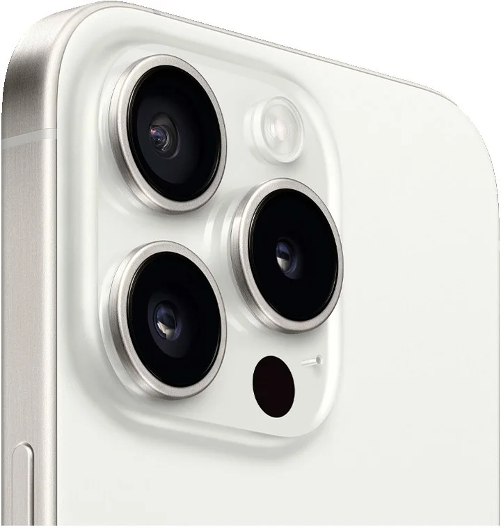 Смартфон Apple iPhone 15 Pro, Dual nano SIM, 256 ГБ, белый титан