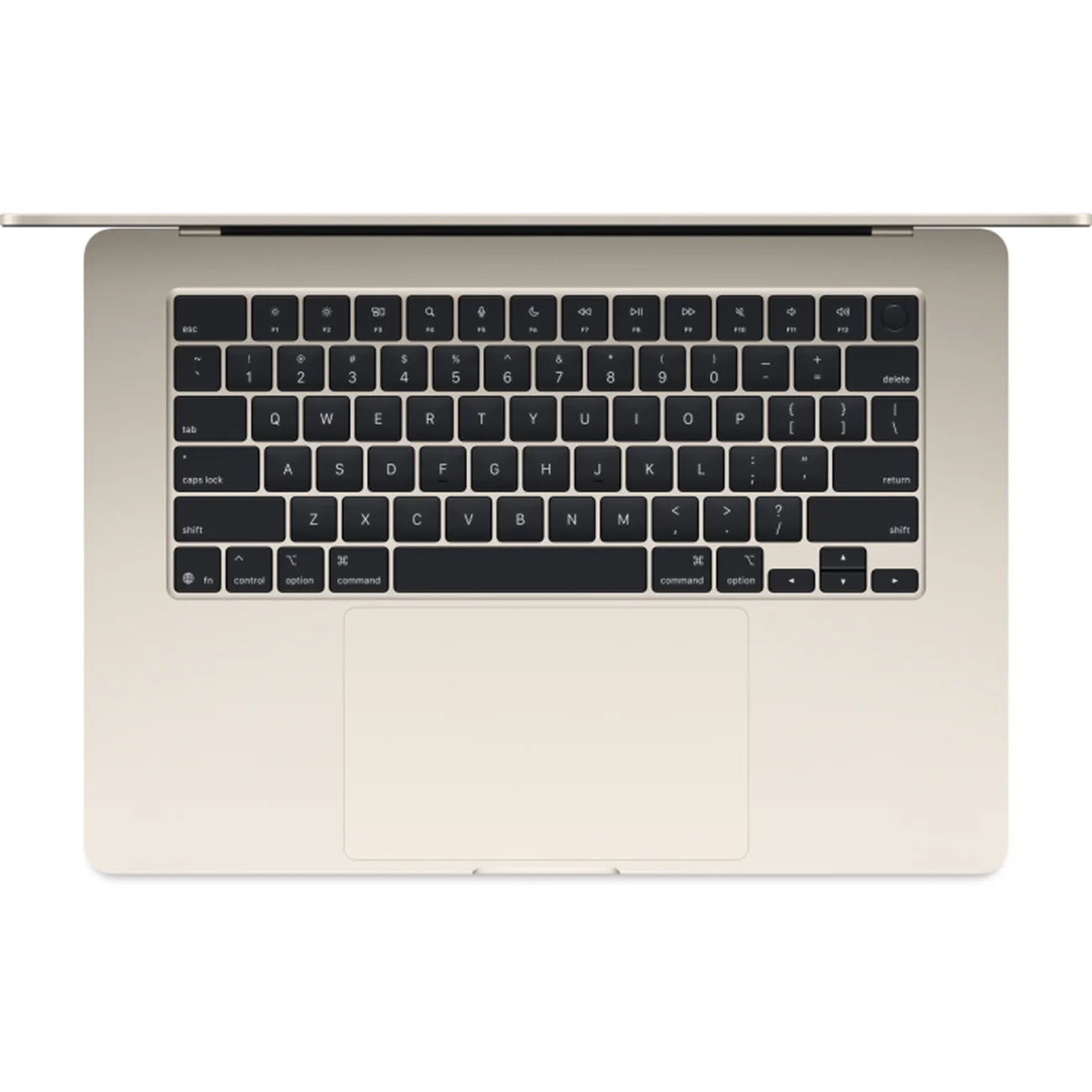 Ноутбук Apple MacBook Air 15" 2025, MW1J3, (M4, RAM 16 ГБ, SSD 256 ГБ), Звёздный свет