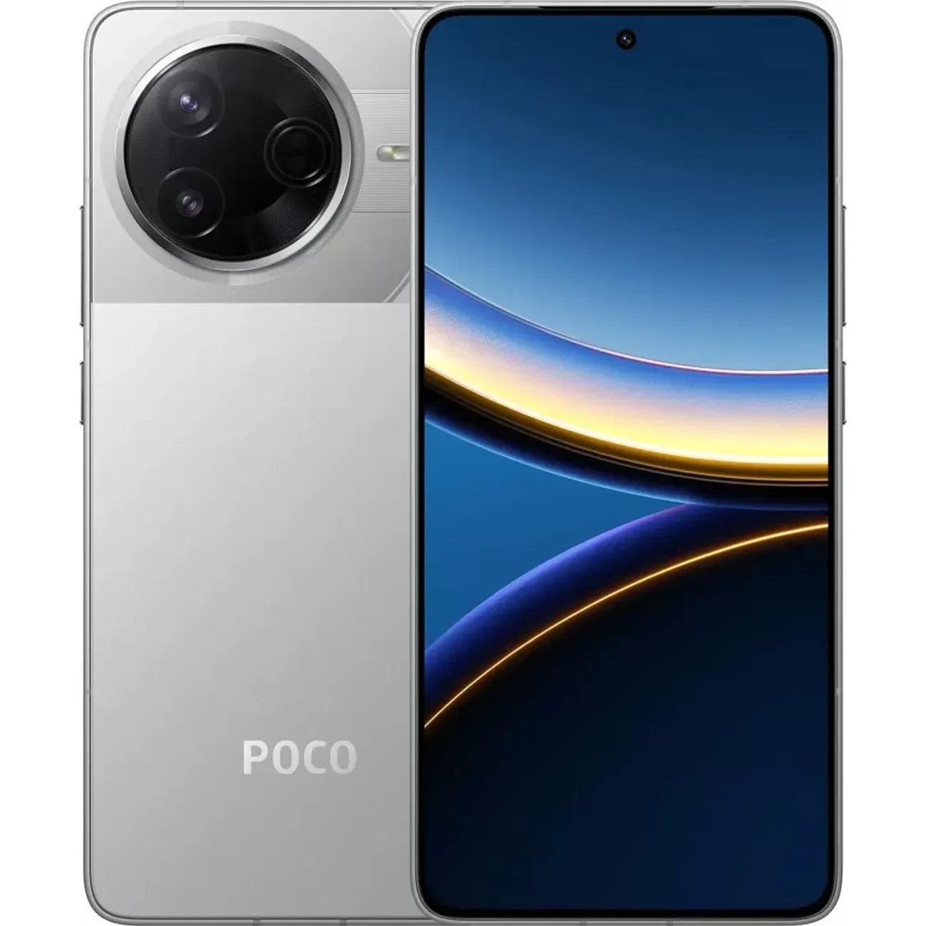 Смартфон Xiaomi POCO F7 Pro, 12/512 ГБ, серебристый