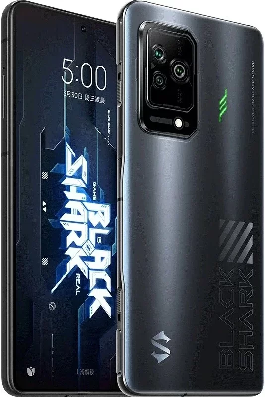 Смартфон Xiaomi BlackShark 5 12/256 ГБ, Зеркально черный