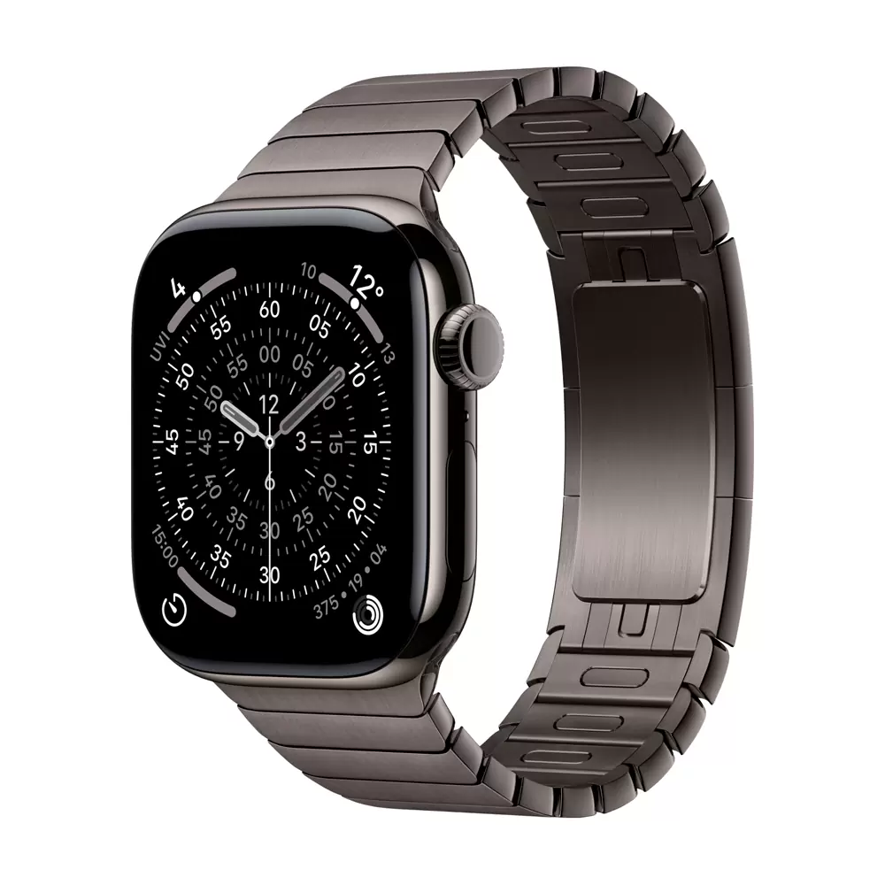 Смарт-часы Apple Watch Series 11, 46 мм, ремешок Titanium Link Bracelet, Сланцевый / Slate