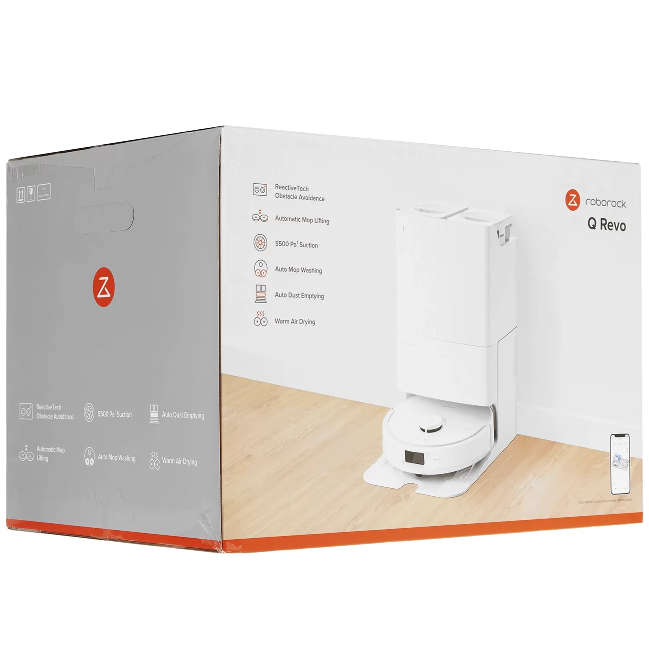 Робот-пылесос Roborock Qrevo, белый