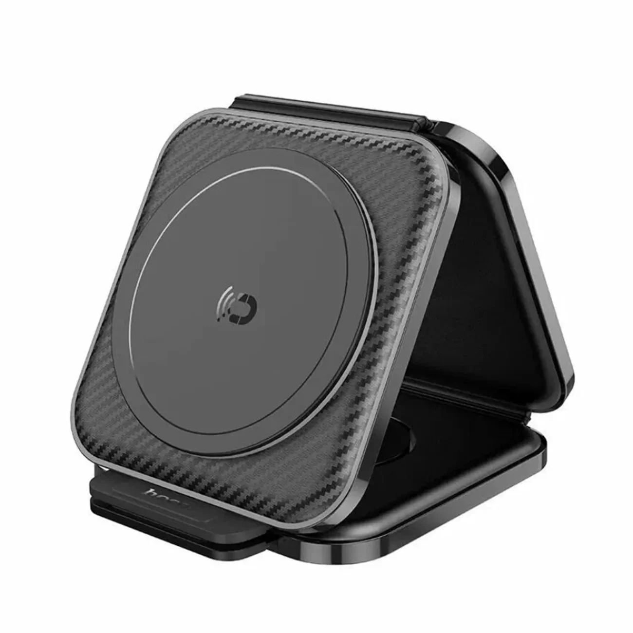 Беспроводное зарядное устройство Hoco CQ4 3-in-1, 15 Вт, MagSafe