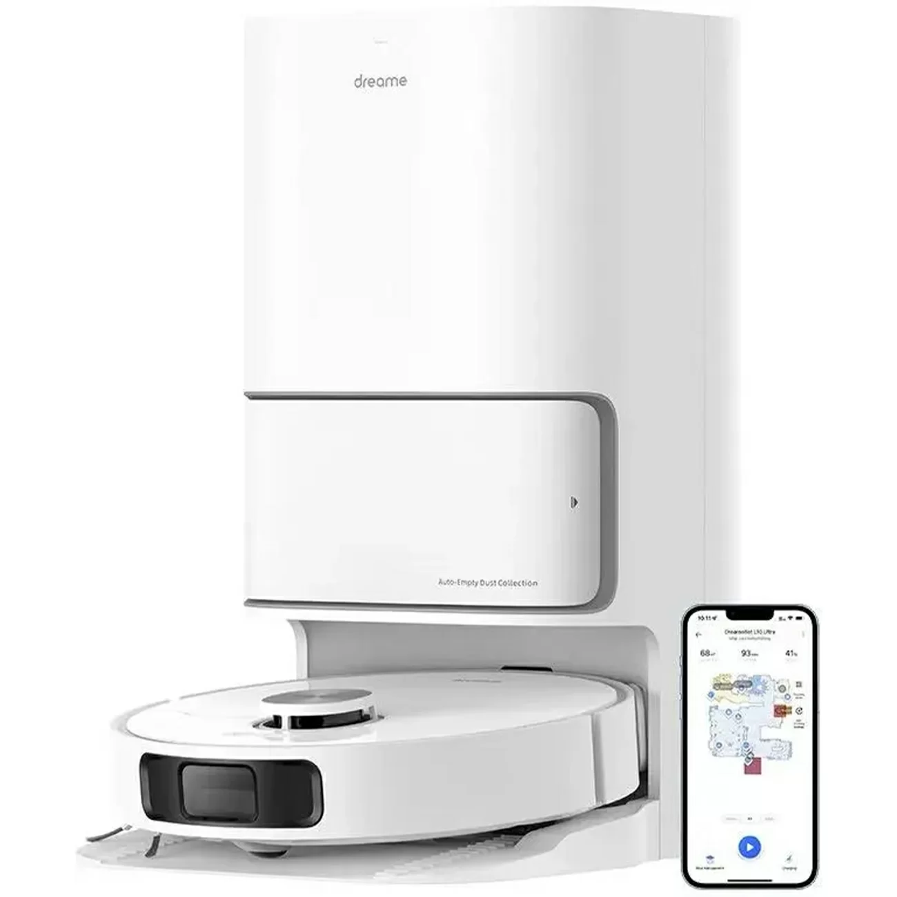 Робот-пылесос Dreame L10 ULTRA, белый