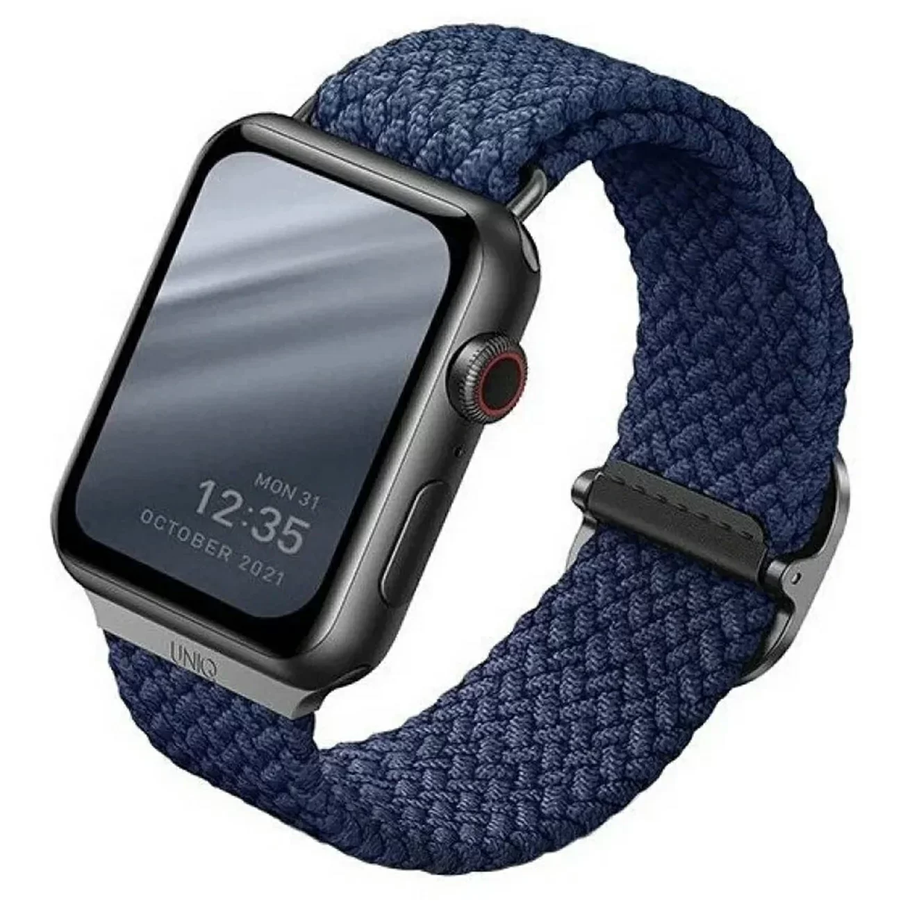 Ремешок Uniq для Apple Watch 41/40/38 мм, ASPEN Design strap, Плетеный, Церулеановый Ремешок Uniq для Apple Watch 41/40/38 мм, ASPEN Design strap, Плетеный, Церулеановый