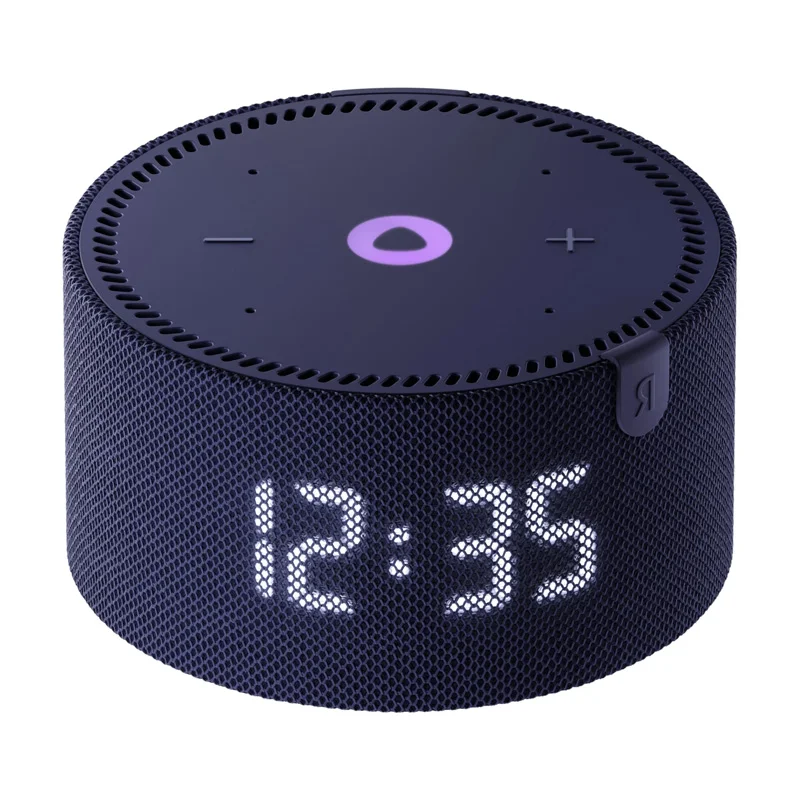 Умная колонка Яндекс Станция Мини 2 с часами, Синий