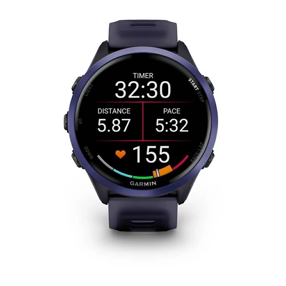 Спортивные часы Garmin Forerunner 570, 47 мм, AIndigo Aluminum Translucent Imperial Purple / Indigo (Индиго)