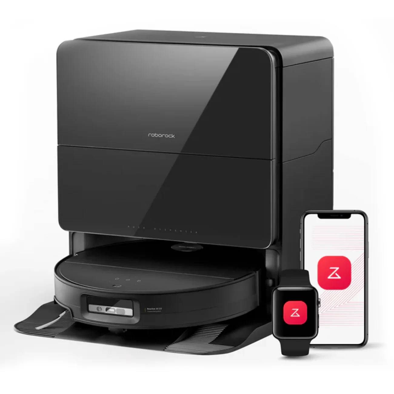 Робот-пылесос Roborock S8 MaxV Ultra, чёрный