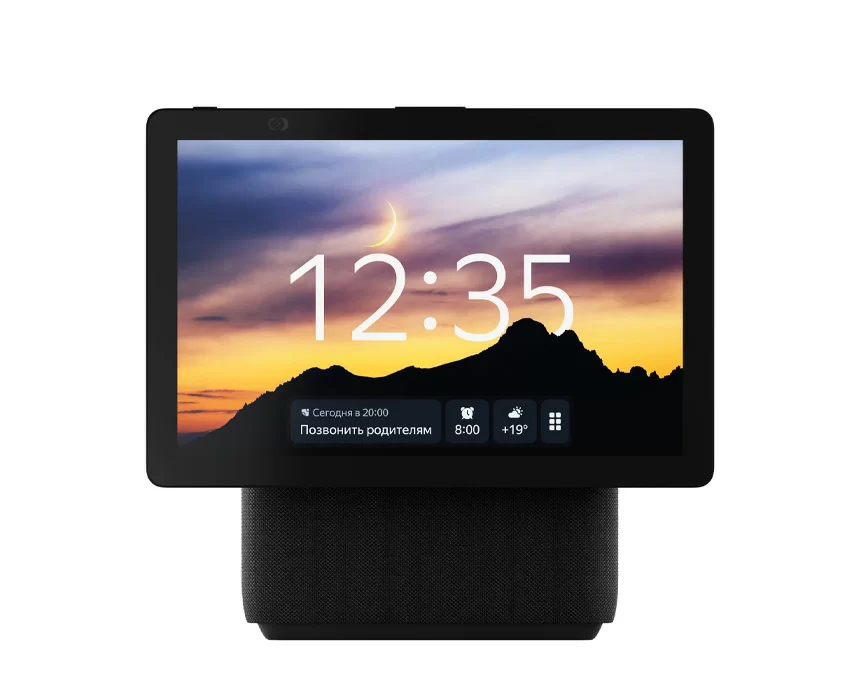 Умная колонка Яндекс Станция Макс Дуо, Black