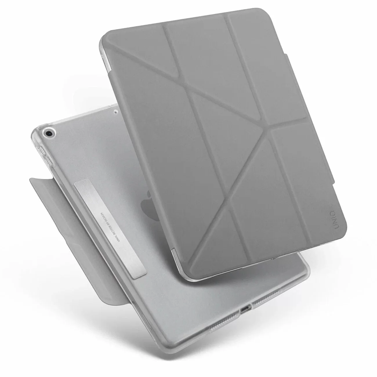 Чехол Uniq для iPad 10.2 (2019/2020) Camden Anti-microbial Grey
