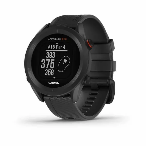 Спортивные часы Garmin Approach S12, 43 мм, Black (Черный)