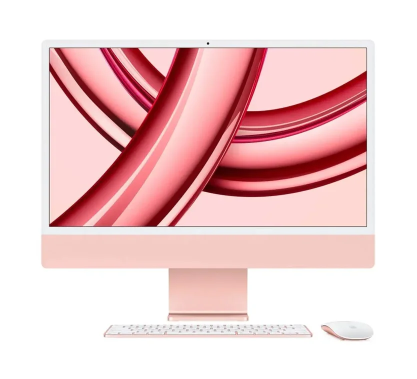 Моноблок Apple iMac 24" 2023, MQRD3 (M3, RAM 8 ГБ, SSD 256 ГБ) Pink