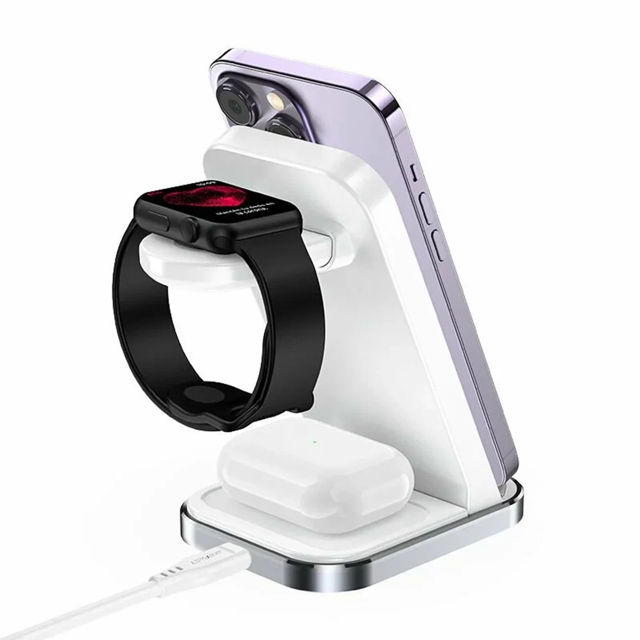 Беспроводная зарядная станция ACEFAST E15, 3 в 1, 15 Вт