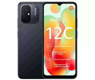 Смартфон Xiaomi Redmi 12C, 3/64 ГБ, серый графит
