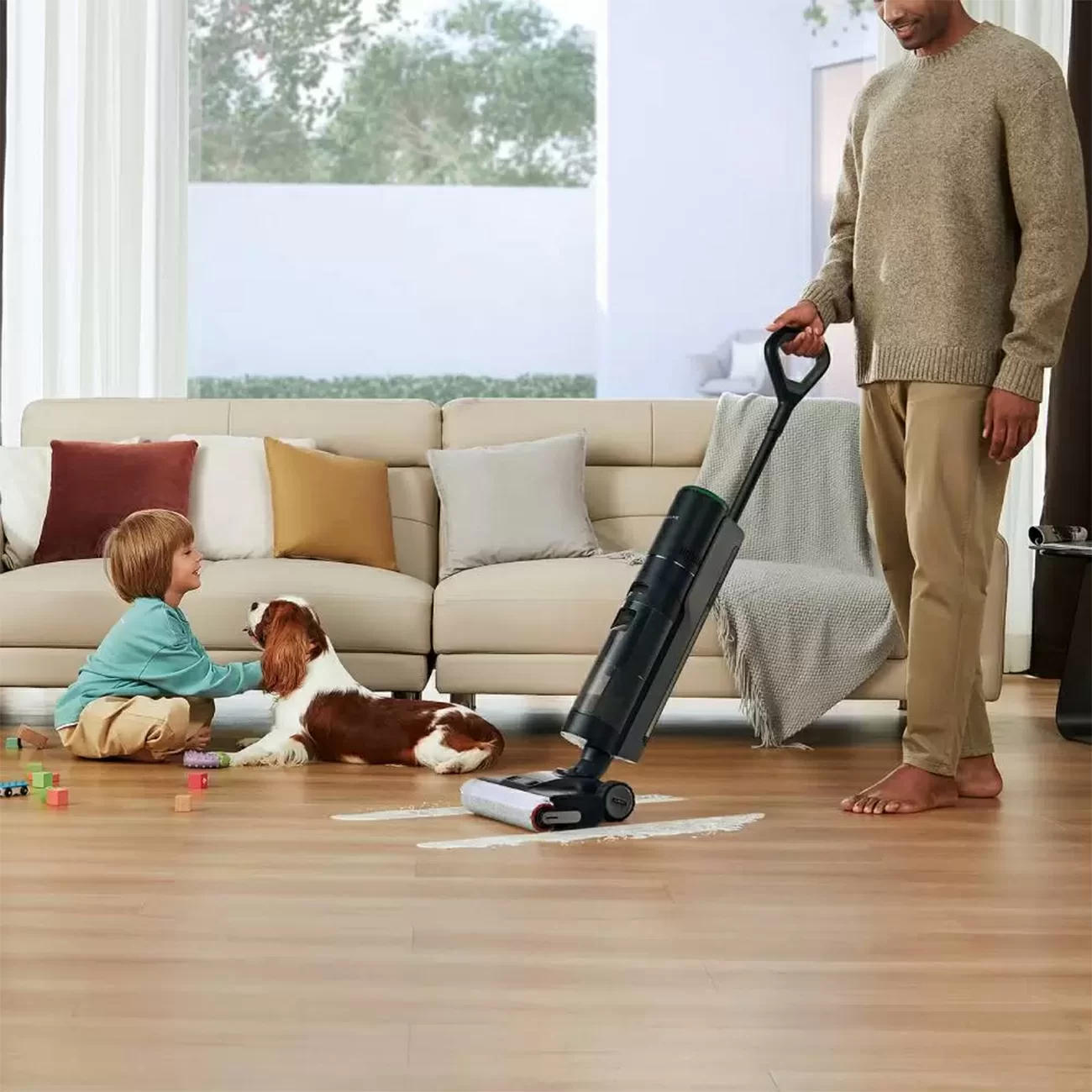 Пылесос беспроводной моющий Dreame H13 Pro, Черный