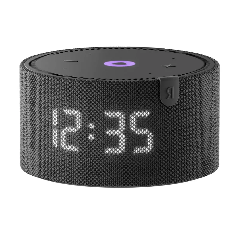 Умная колонка Яндекс Станция Мини 2 с часами, Черный