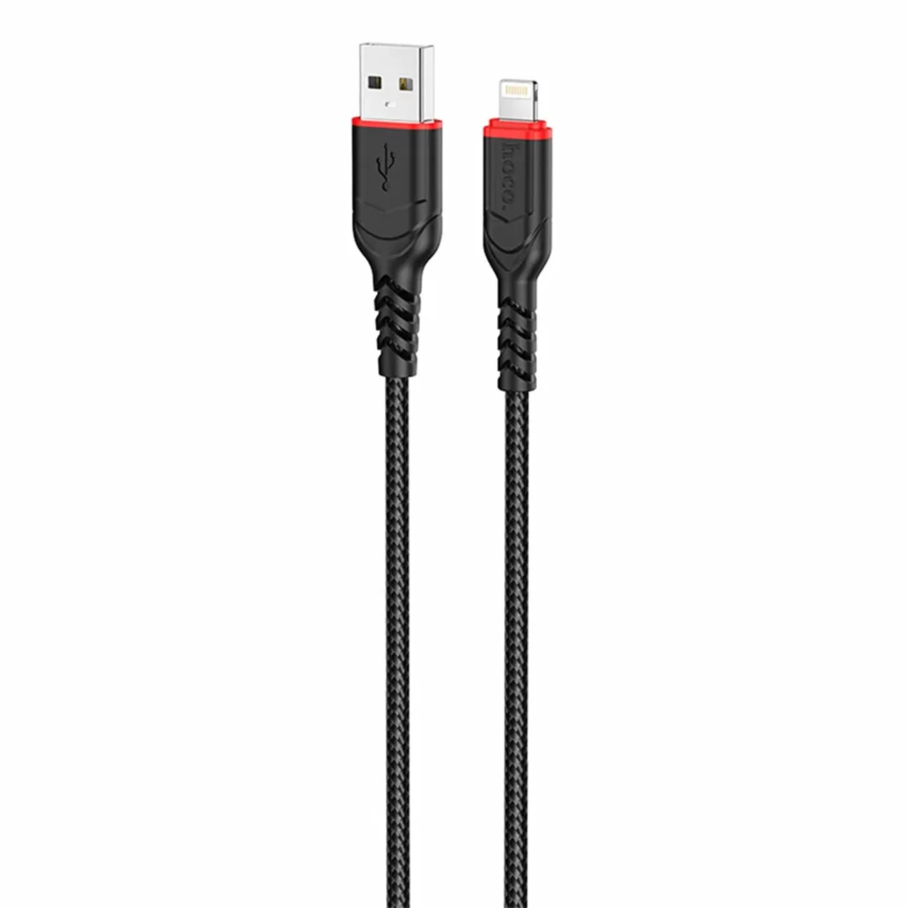 Кабель Hoco X59, USB-A — Lightning, 1 м, чёрный