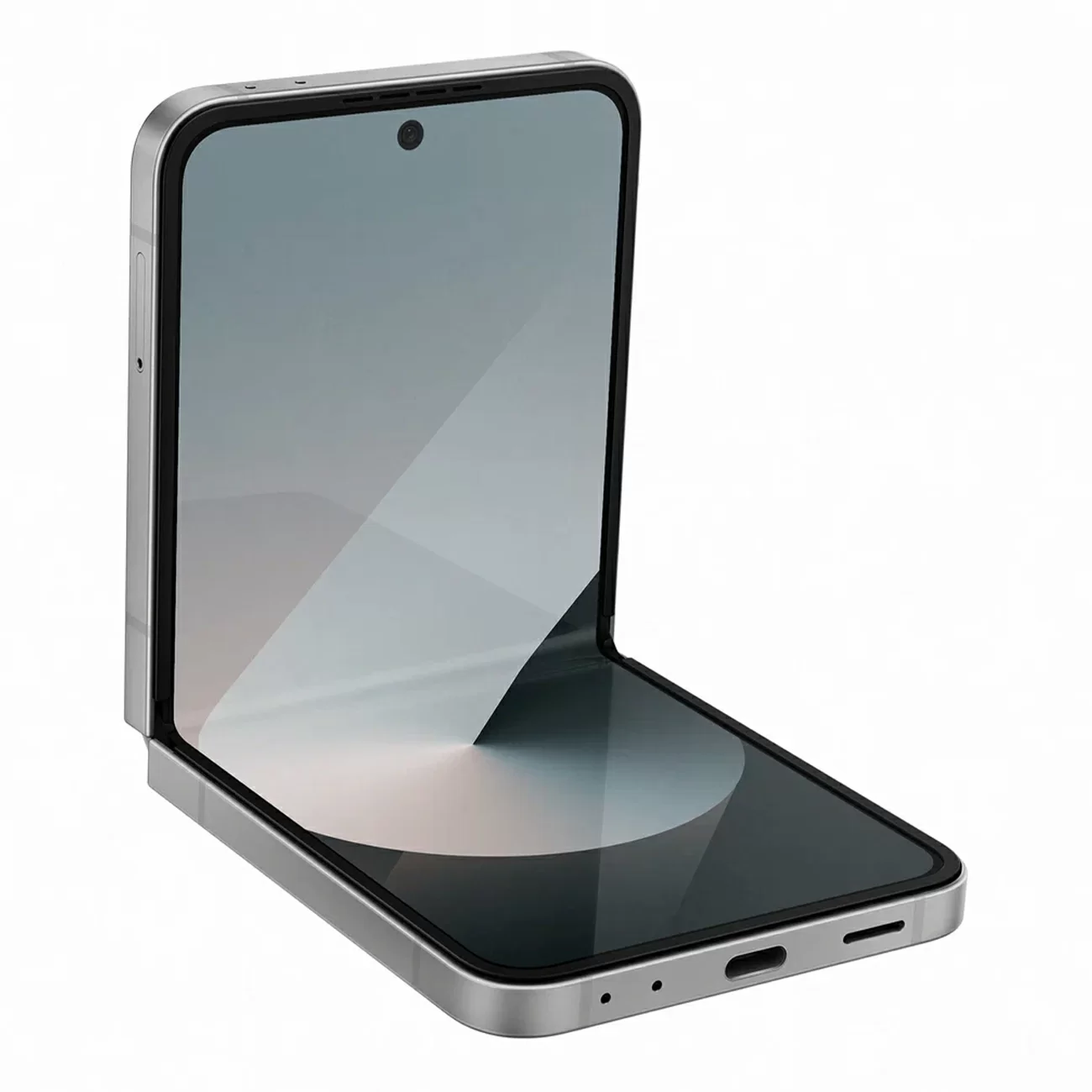 Смартфон Samsung Galaxy Z Flip6 12/256 ГБ, Dual: nano SIM + eSIM, серебристый