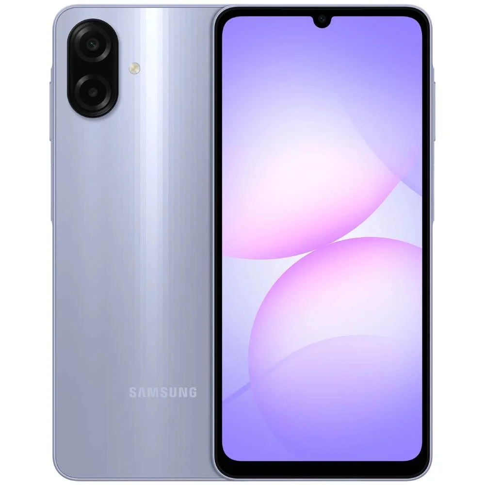 Смартфон Samsung Galaxy A07, 4/64 ГБ, Light Violet / Фиолетовый
