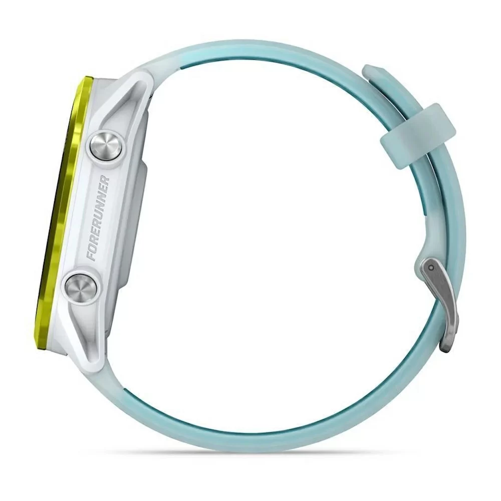 Спортивные часы Garmin Forerunner 570, 47 мм, Amp Yellow Aluminum Translucent Whitestone / Turquoise (Зеленый с бирюзовым)