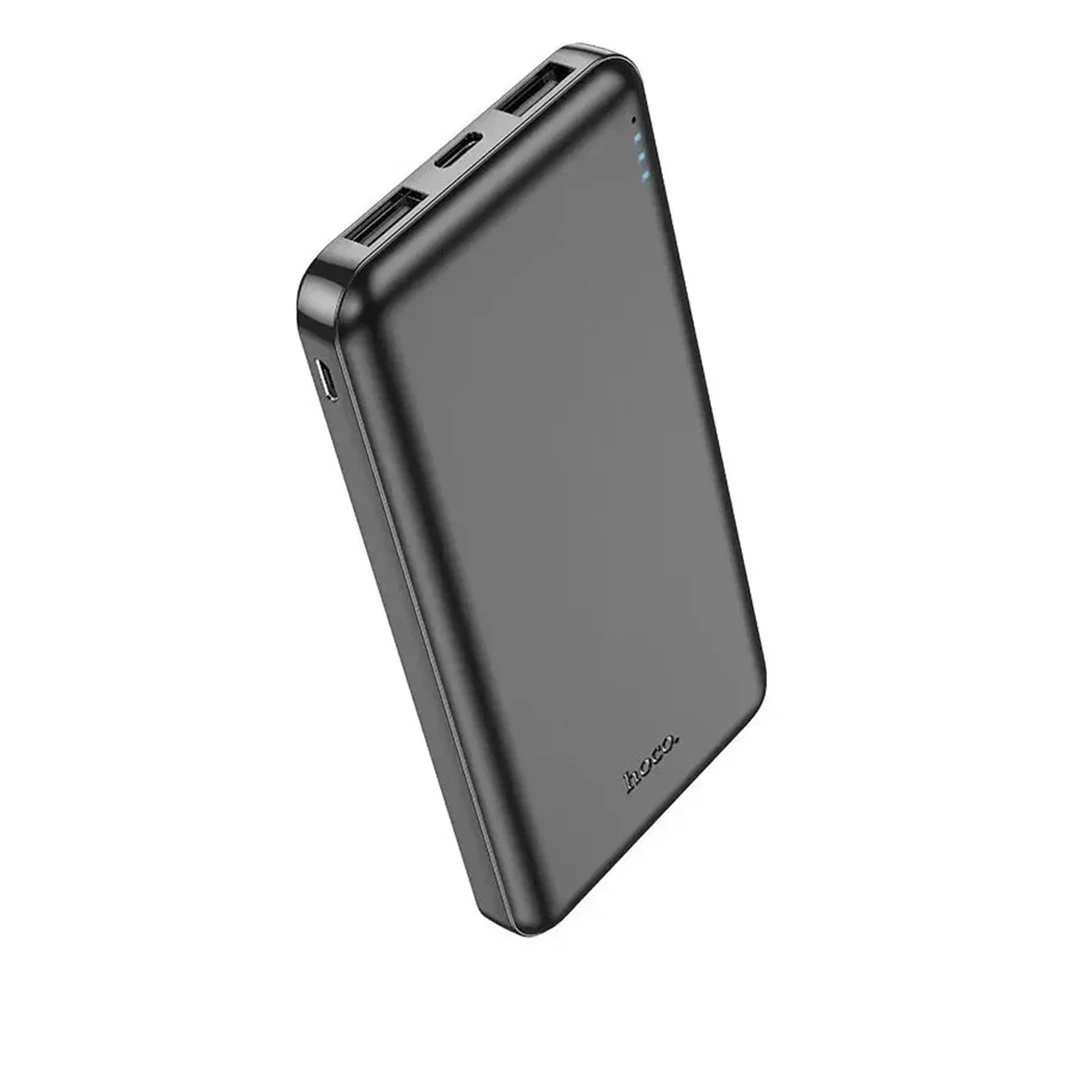 Портативный аккумулятор Hoco J100, 10000 мА·ч, 10 Вт, 2×USB, PD/Quick Charge, чёрный