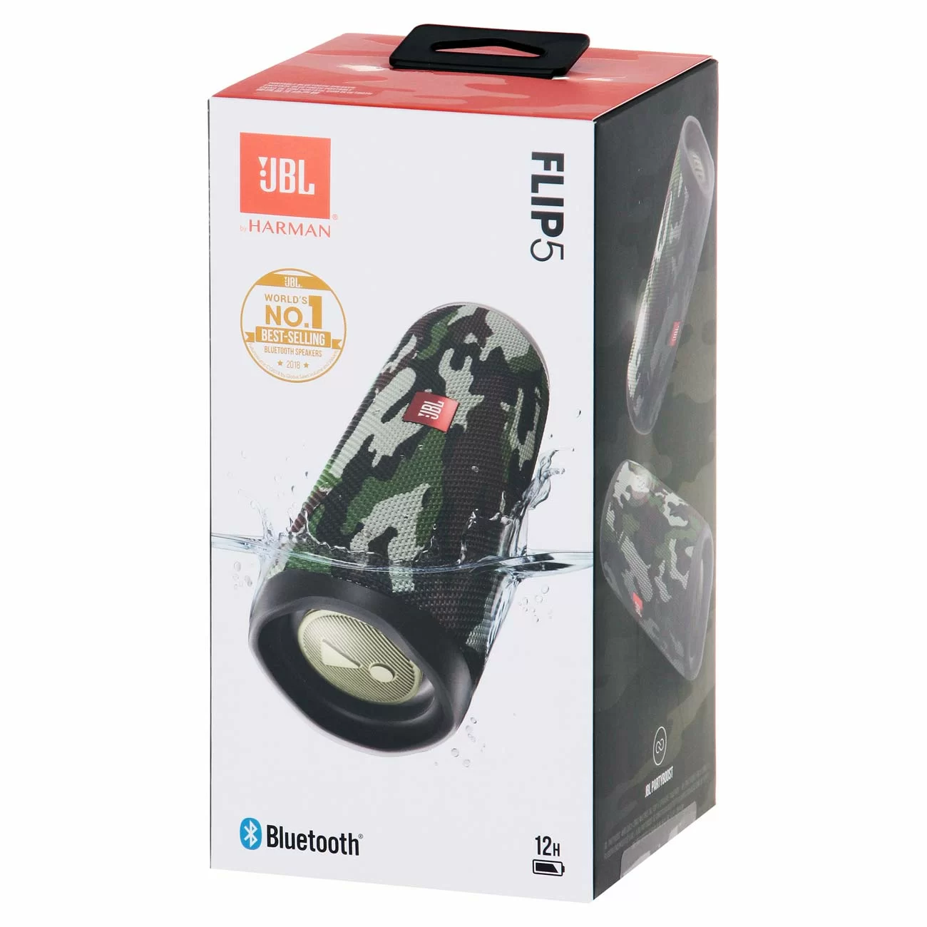 Портативная акустика JBL Flip 5, камуфляж
