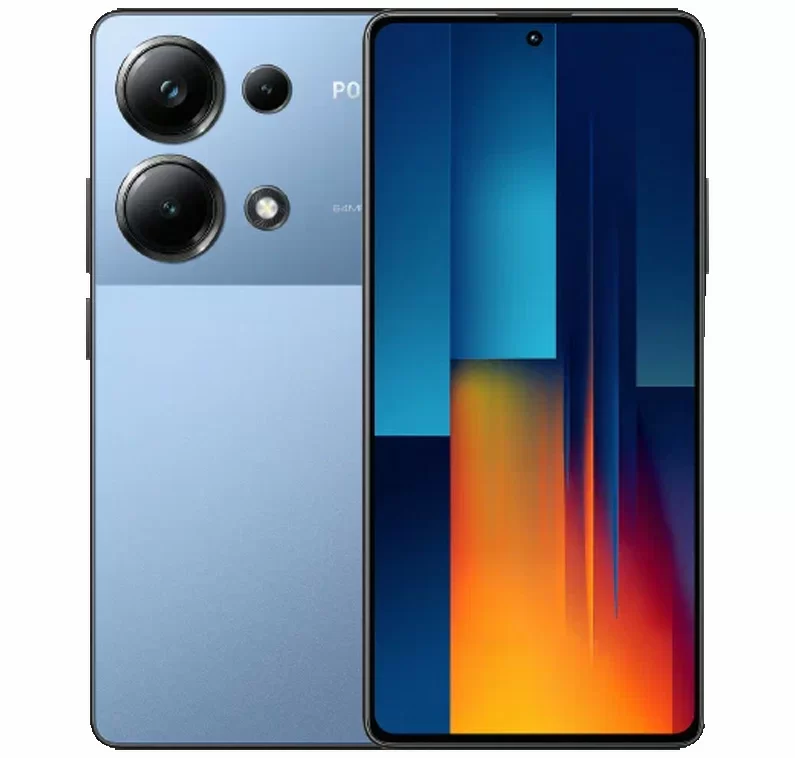 Смартфон Xiaomi POCO M6 Pro, 8/256 ГБ, синий