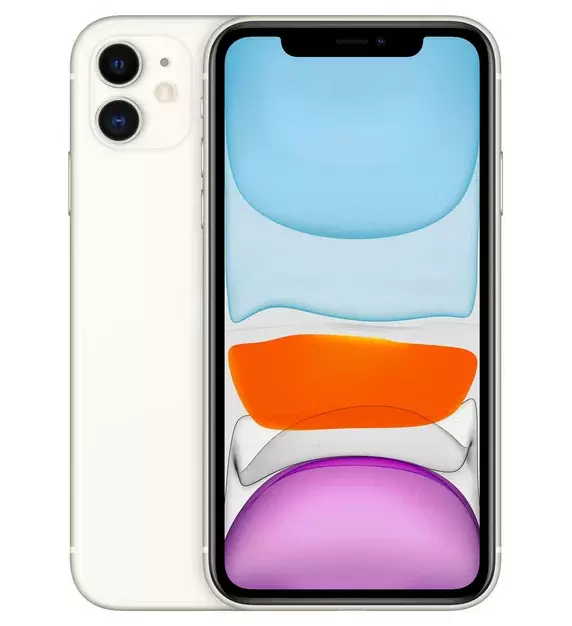 Смартфон Apple iPhone 11, Dual: nano SIM + eSIM, 64 ГБ, Белый
