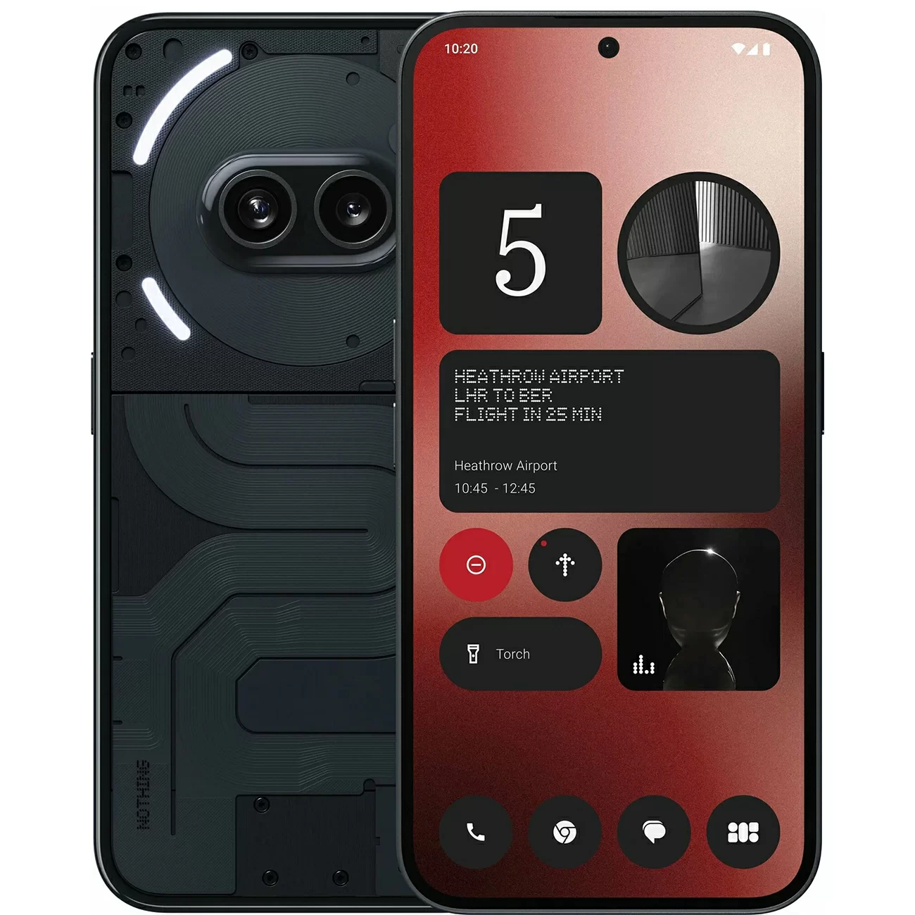 Смартфон Nothing Phone (2a) 8/128 ГБ Global, Dual nano SIM, черный