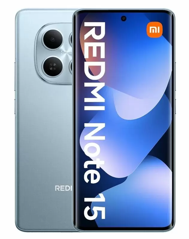 Смартфон Xiaomi Redmi Note 15 4G, 6/128 ГБ, Glacier Blue (голубой лед)