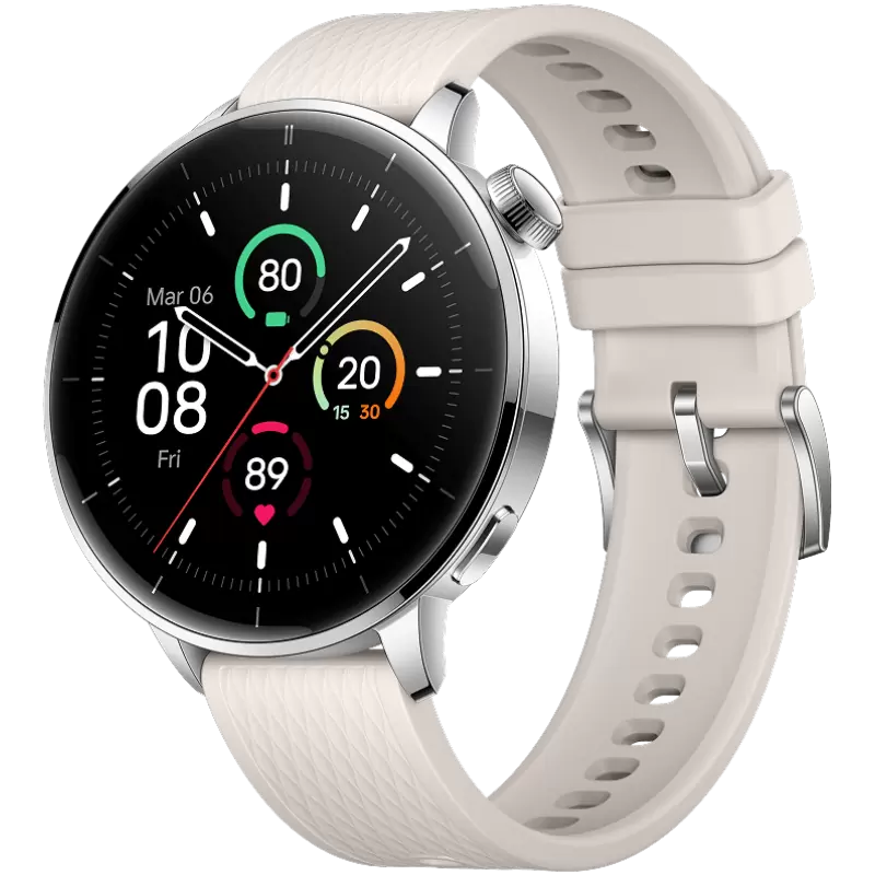 Смарт-часы OnePlus Watch 3, 43 мм, Silver Steel (серебристая сталь)