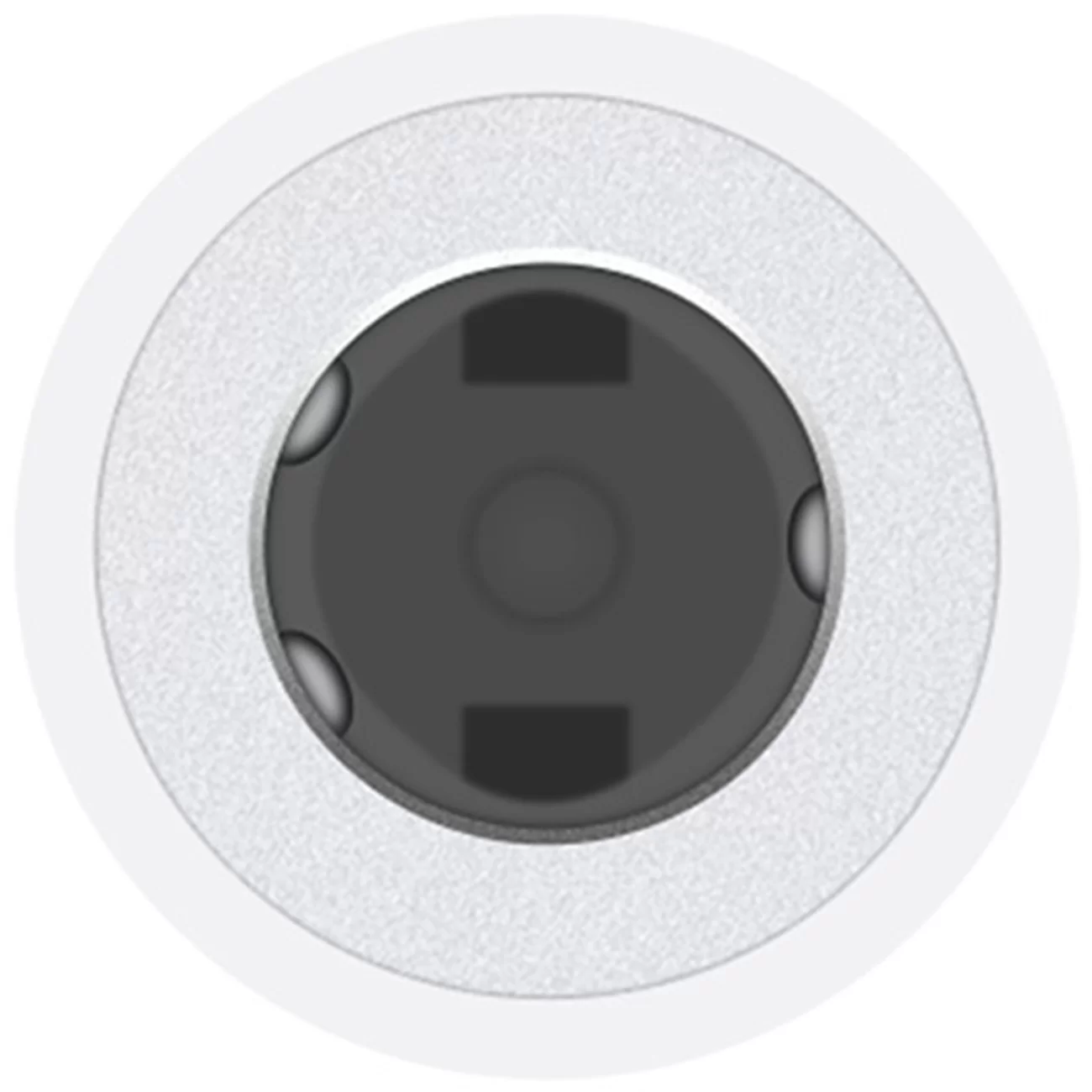 Переходник Apple Lightning/выход 3,5 мм для наушников, белый