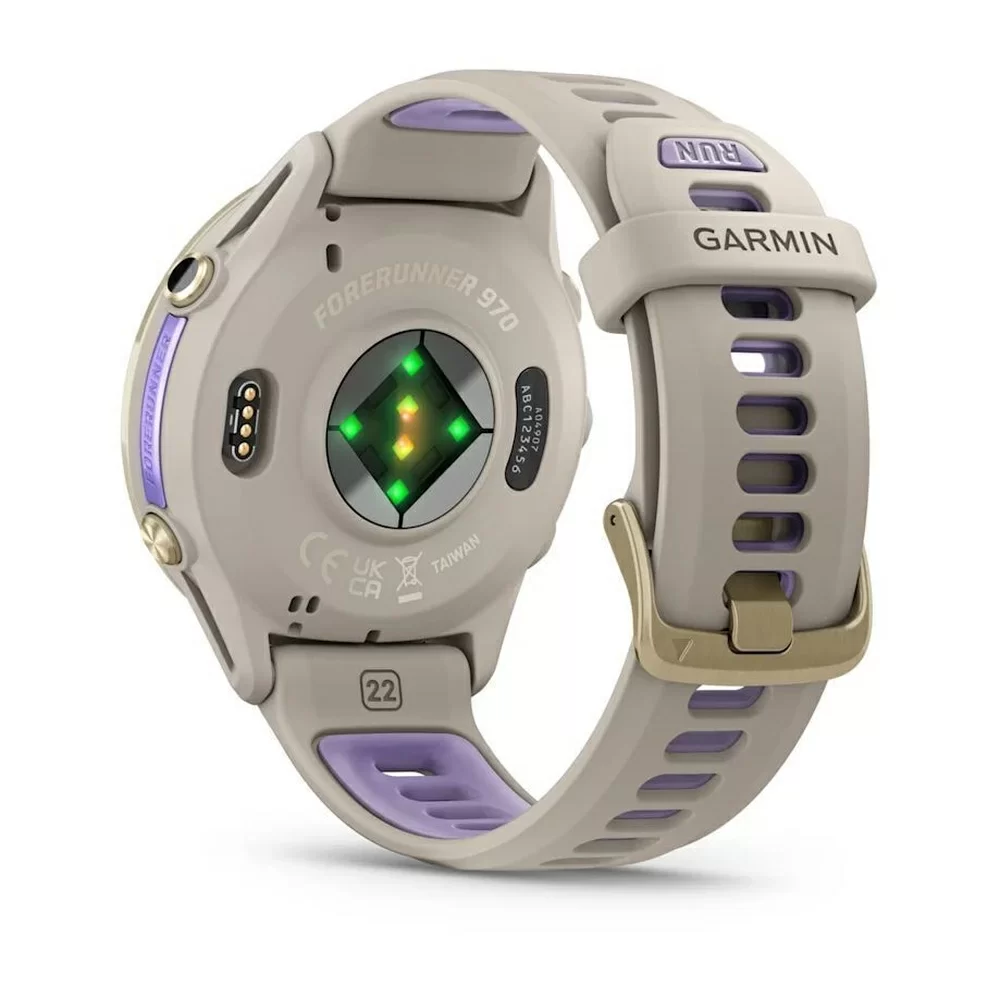 Спортивные часы Garmin Forerunner 570, 42 мм, Soft Gold Titanium French Gray / Translucent Indigo (Бежевый с фиолетовым) Спортивные часы Garmin Forerunner 570, 42 мм, Soft Gold Titanium French Gray / Translucent Indigo (Бежевый с фиолетовым)