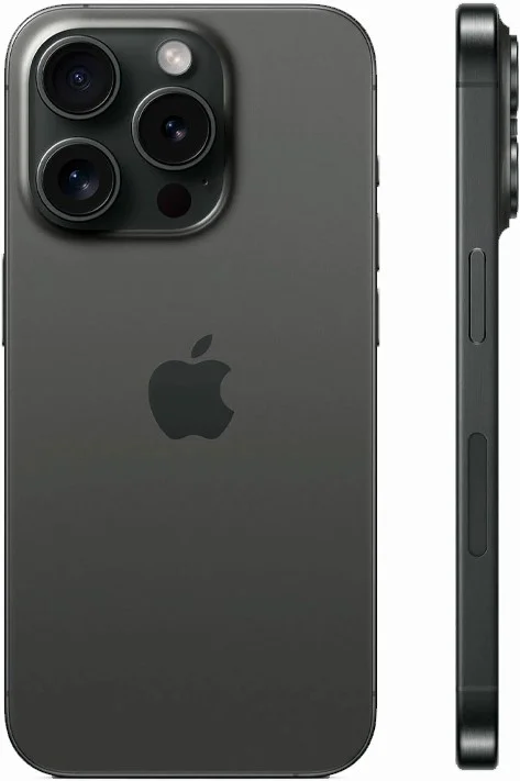 Смартфон Apple iPhone 15 Pro, Dual eSIM, 1 ТБ, черный титан
