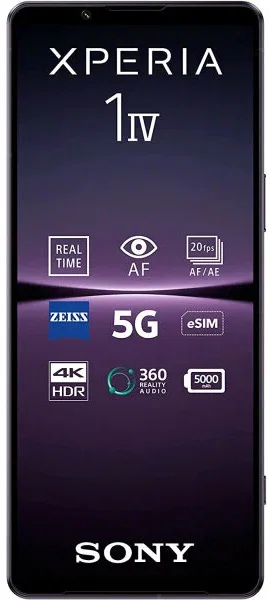 Смартфон Sony Xperia 1 IV 12/256 ГБ, фиолетовый