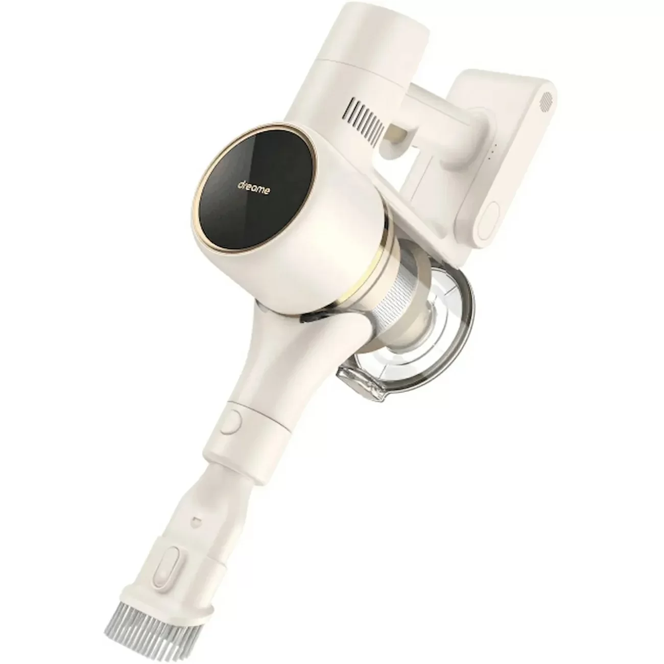 Беспроводной вертикальный пылесос Dreame R10, White/Белый