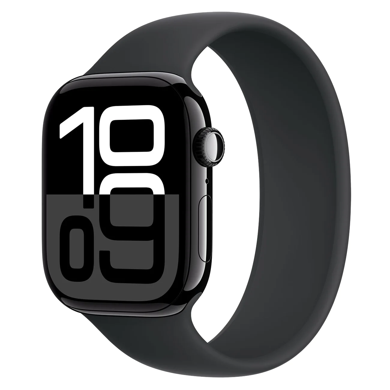 Умные часы Apple Watch Series 10 Aluminum Jet Black, 46мм (GPS)