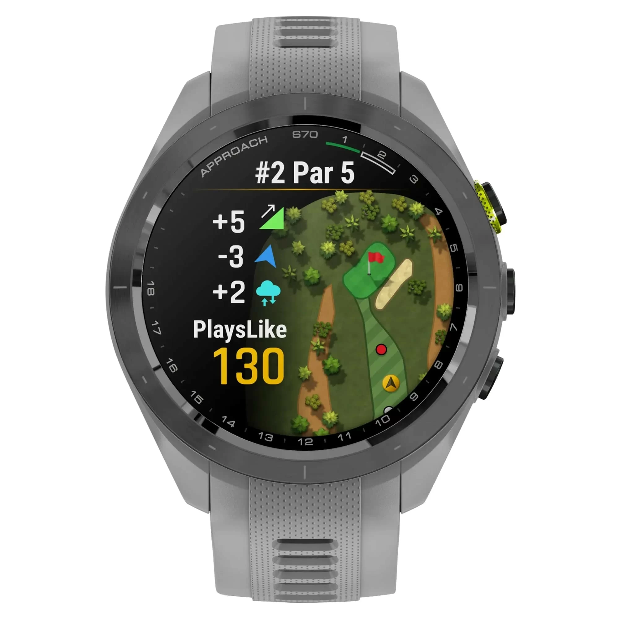 Спортивные часы Garmin Approach S70, 42 мм, Gray (Серый)