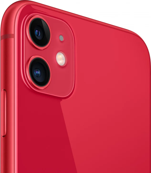 Смартфон Apple iPhone 11, Dual: nano SIM + eSIM, 128 ГБ, (PRODUCT)RED