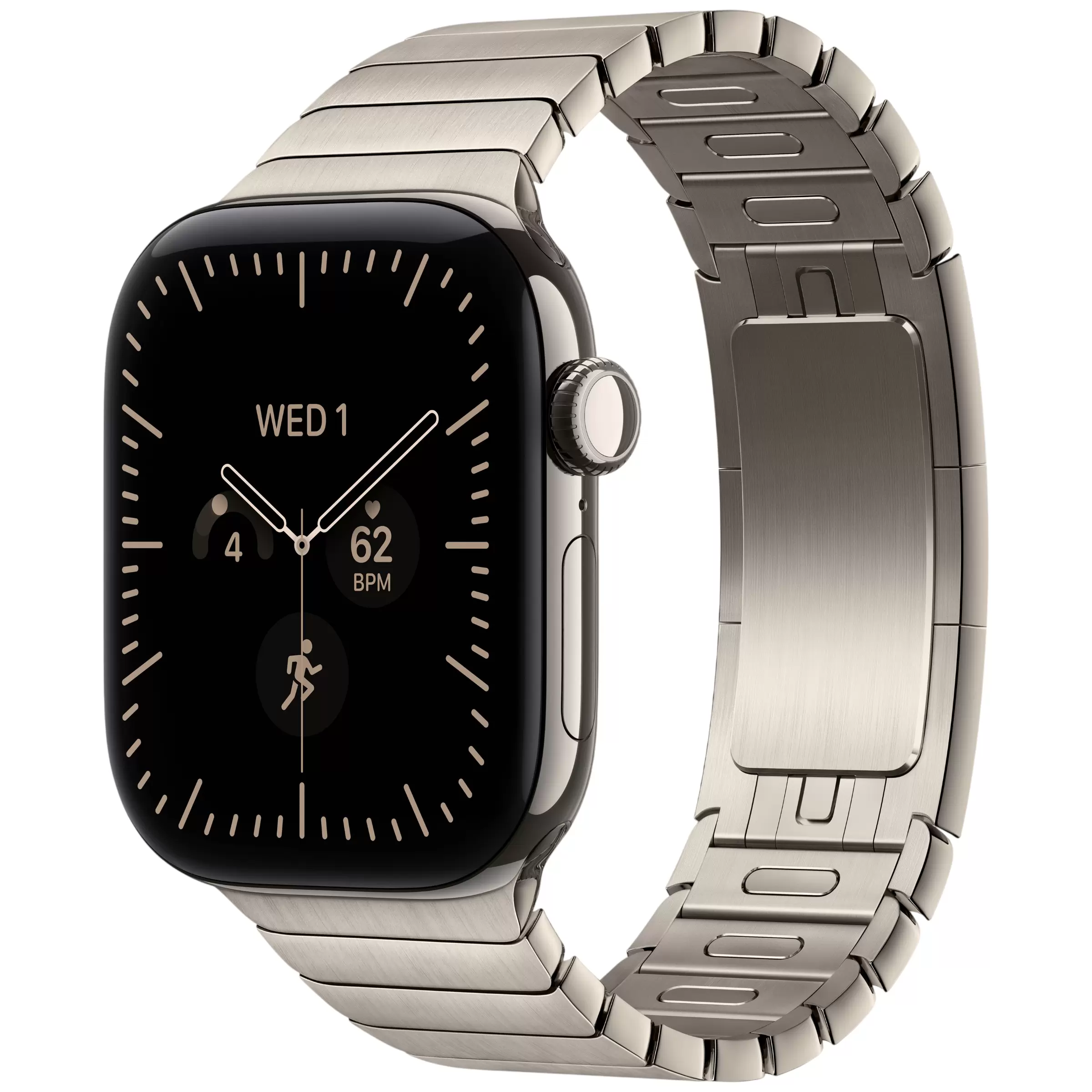 Умные часы Apple Watch Series 12 Natural Titanium, 42мм, Titanium Link Bracelet Умные часы Apple Watch Series 12 Natural Titanium, 42мм, Titanium Link Bracelet