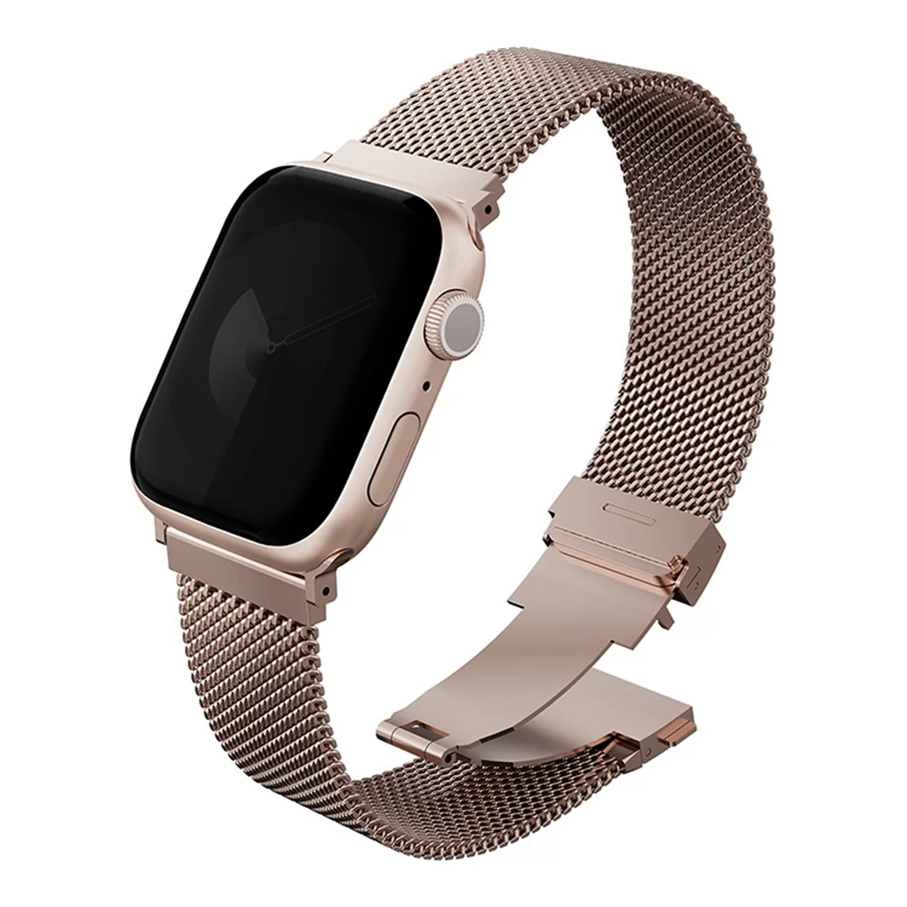 Ремешок Uniq Dante Pro Mesh Steel Metallic Rose для Apple Watch 40/41/42 мм Ремешок Uniq Dante Pro Mesh Steel Metallic Rose для Apple Watch 40/41/42 мм
